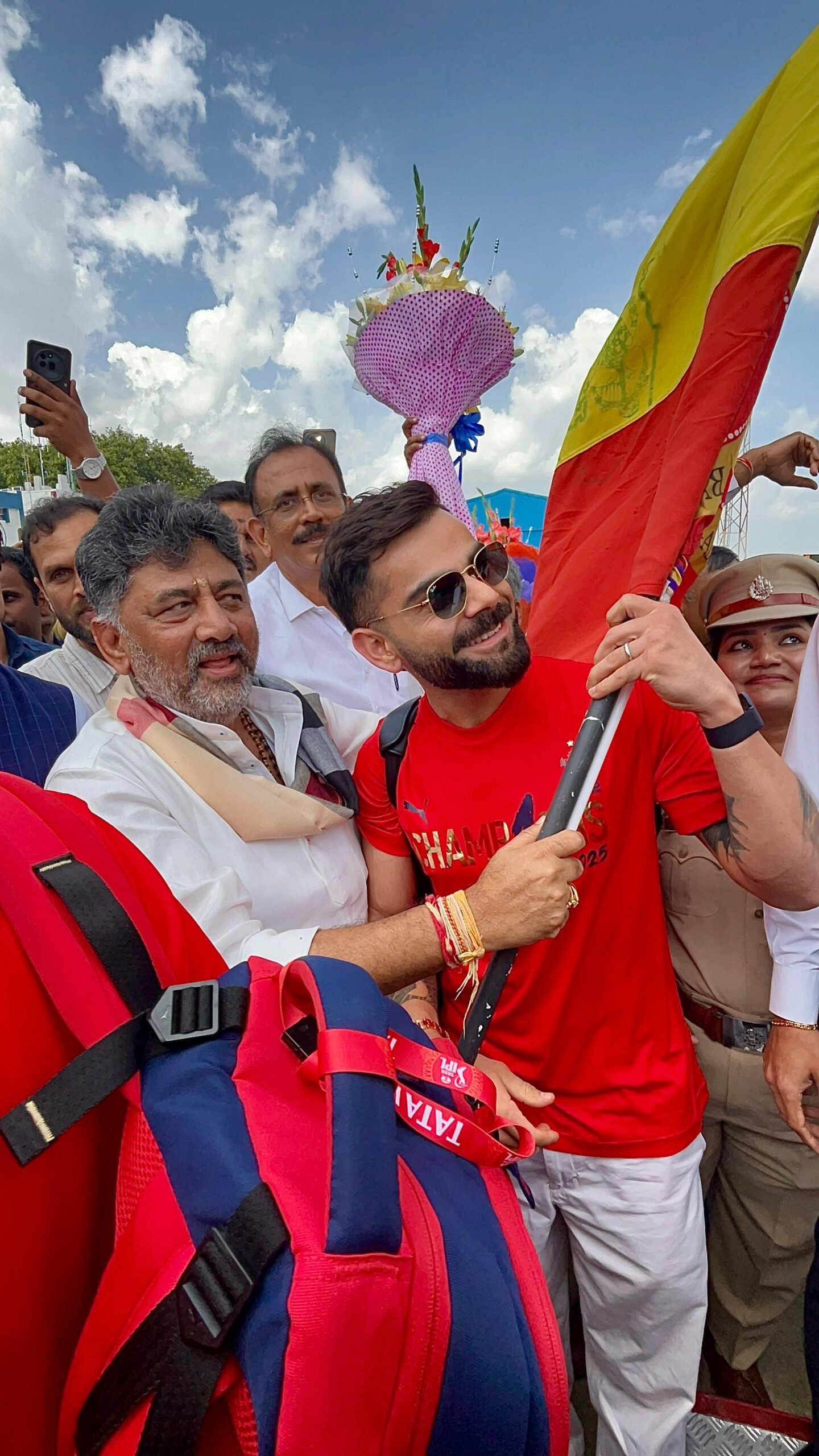 RCB Heroes Receive Grand Welcome in Bengaluru