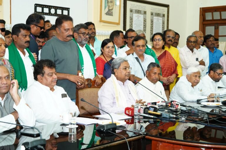 CM Siddaramaiah Halts Controversial Land Acquisition in Devanahalli, Affirms Pro-Farmer Stand