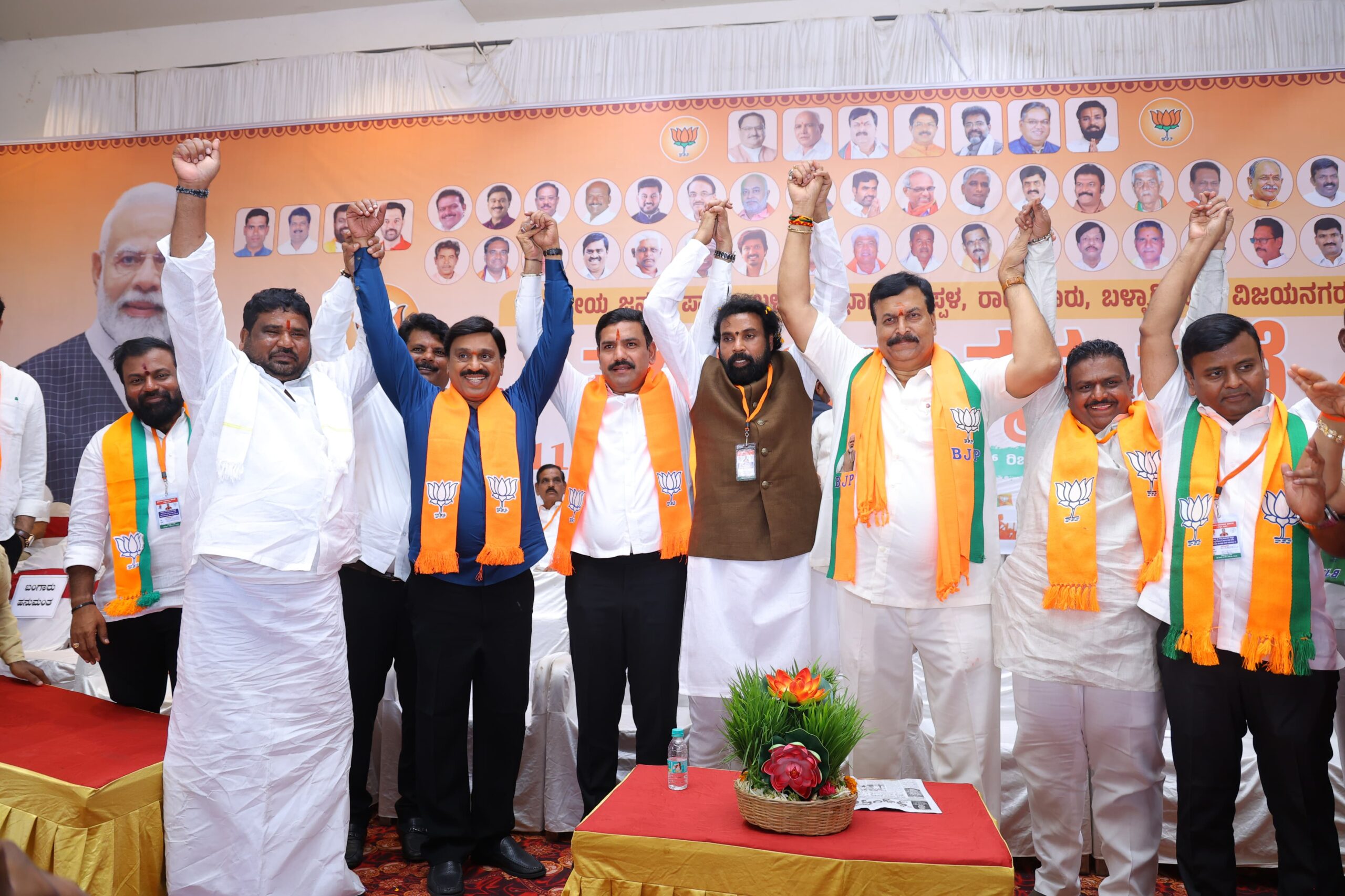 Janardhan Reddy and Sriramulu Reunite in BJP as Factional Turmoil Mounts Over Vijayendra's Leadership