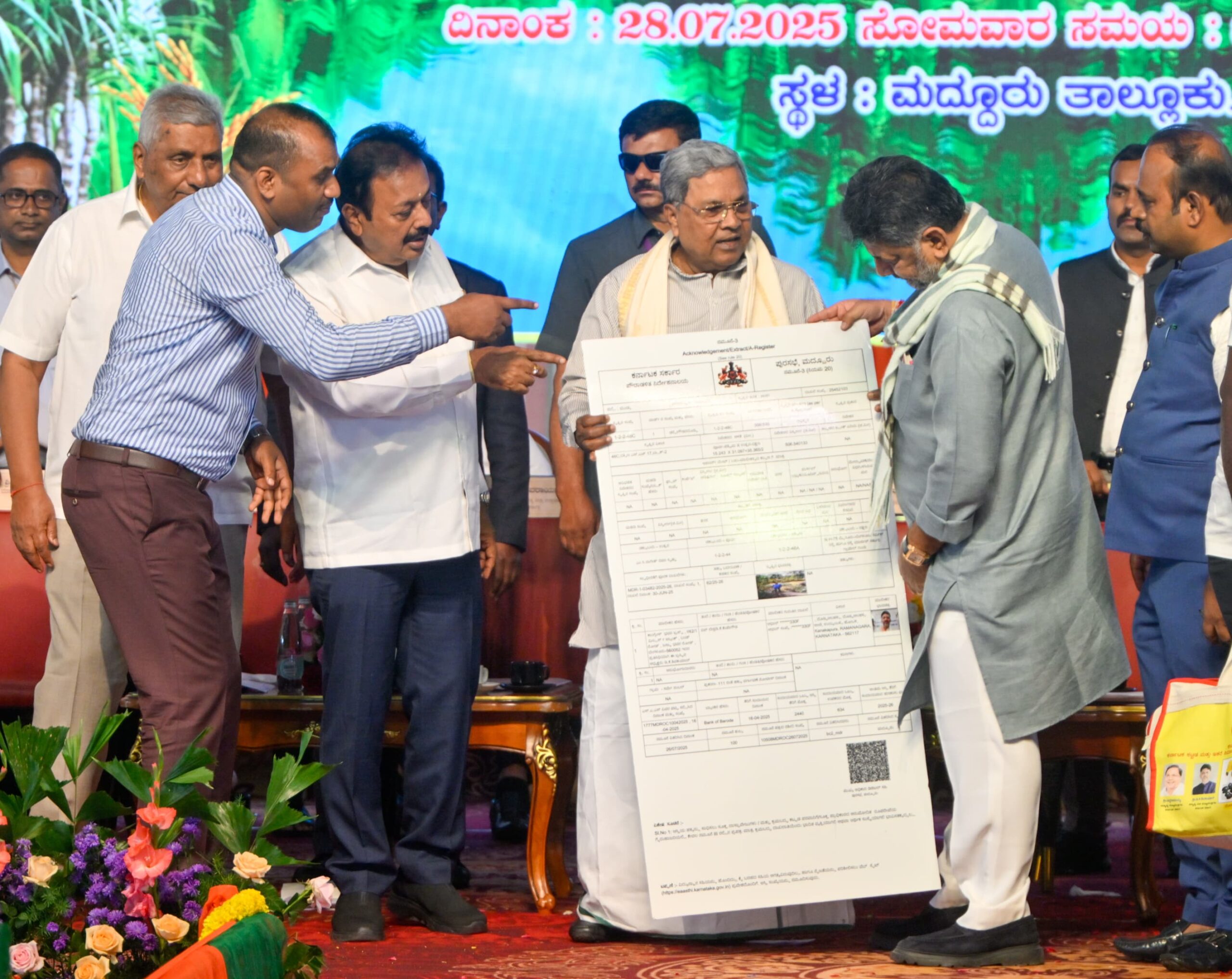 CM Siddaramaiah Launches ₹1,146 Crore Development Projects in Maddur, Slams BJP's False Claims on Funds