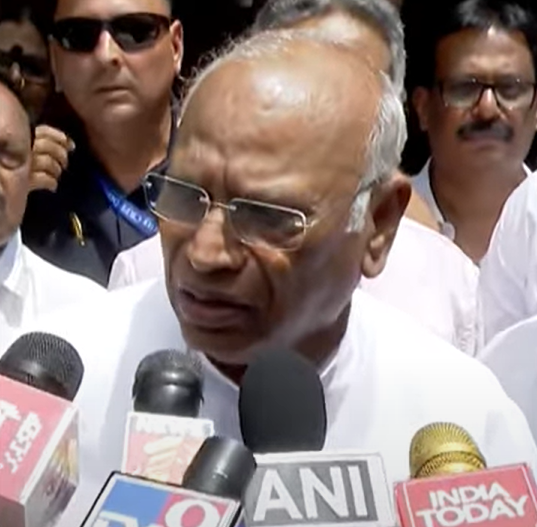 AICC President Mallikarjun Kharge
