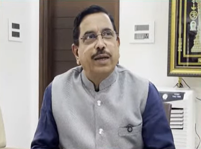 Congress Planning to Move Siddaramaiah to Delhi, Indications of a National Role: Pralhad Joshi