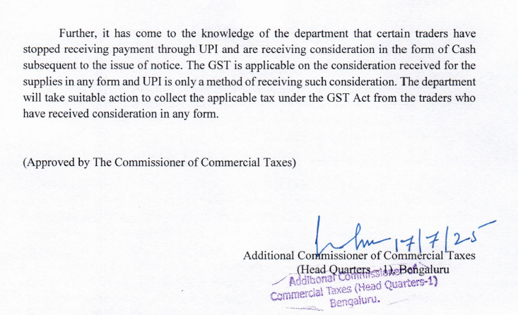Karnataka Commercial Taxes Department GST
