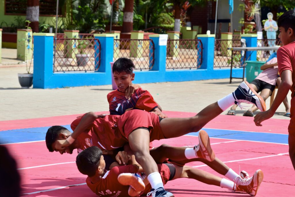 Day 2 of 54th KVS National Kabaddi Meet U-14 Boys Delivers High-Voltage Action in Bengaluru