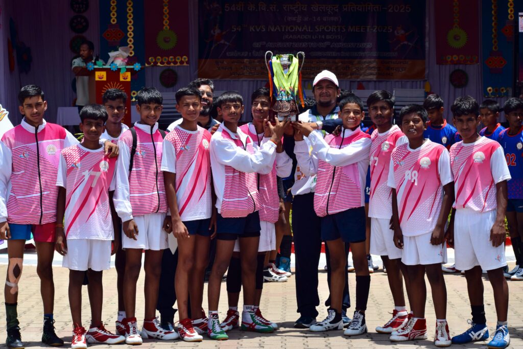 Agra Wins U-14 Kabaddi Title at 54th KVS National Sports Meet 2025 in Bengaluru