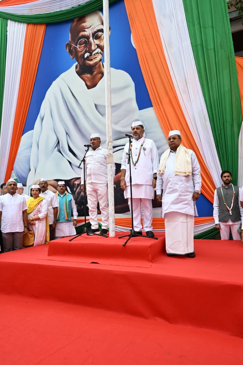 DK Shivakumar Calls for ‘Five Pledges’ to Protect Democracy, Constitution, Election System, Fight Tax Inequality, and End Authoritarianism