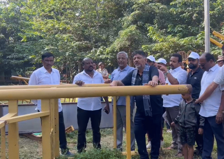 Deputy CM D.K. Shivakumar Promises Reinstallation of Jayaprakash Narayan Statue at JP Park, Vows Swift Action on Civic Issues