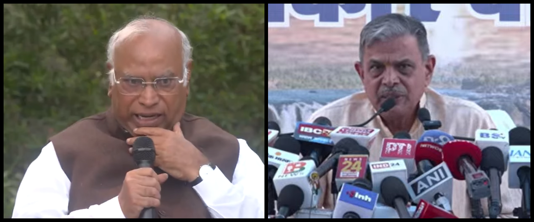 Kharge’s Ban Call on RSS Sparks National Row — Dattatreya Hosabale Dares Congress Chief to ‘Try and Ban Us’