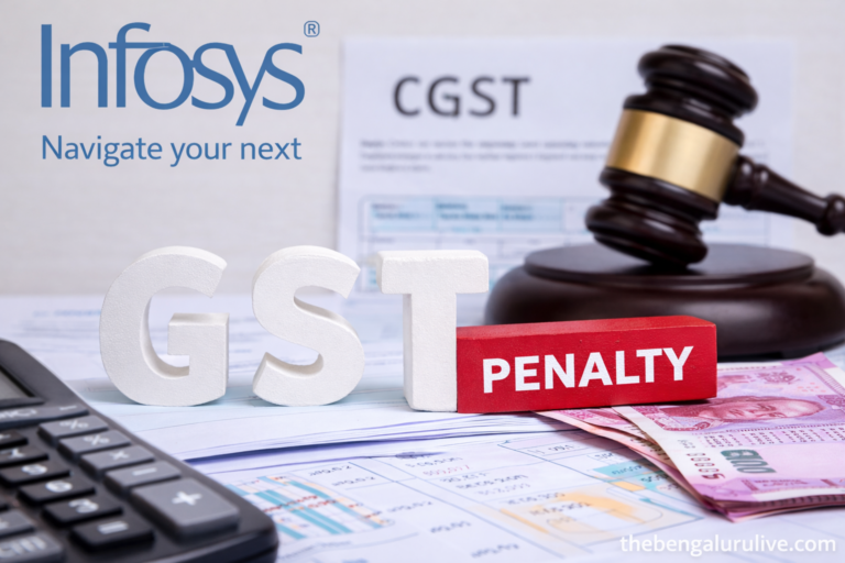 Infosys Receives ₹8.27 Lakh GST Penalty Order; Company Says No Impact on Financials or Operations