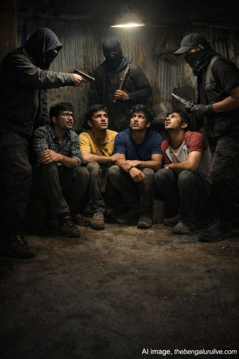 Returning From Hosakote Biryani Spot, Students Abducted and Looted Near Bengaluru