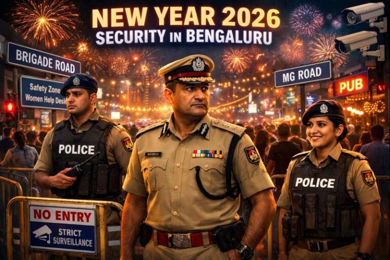 From MG Road to Koramangala: Bengaluru Under Tight Security Ahead of New Year 2026