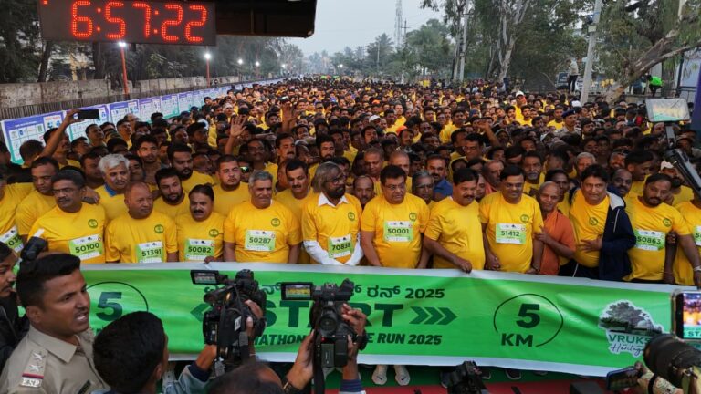 M. B. Patil Launches Vrukshathon-2025; Announces Mission to Plant 10 Crore Saplings for Greener Vijayapura