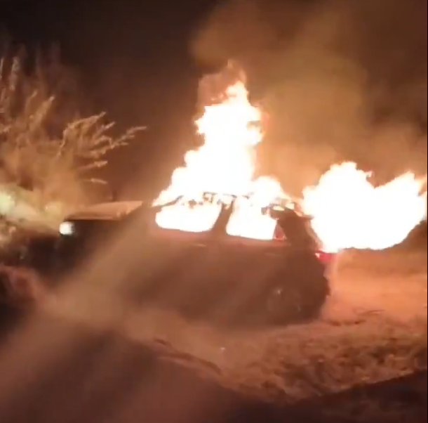 Lokayukta Police Inspector Burnt Alive After Car Bursts Into Flames on Dharwad Highway