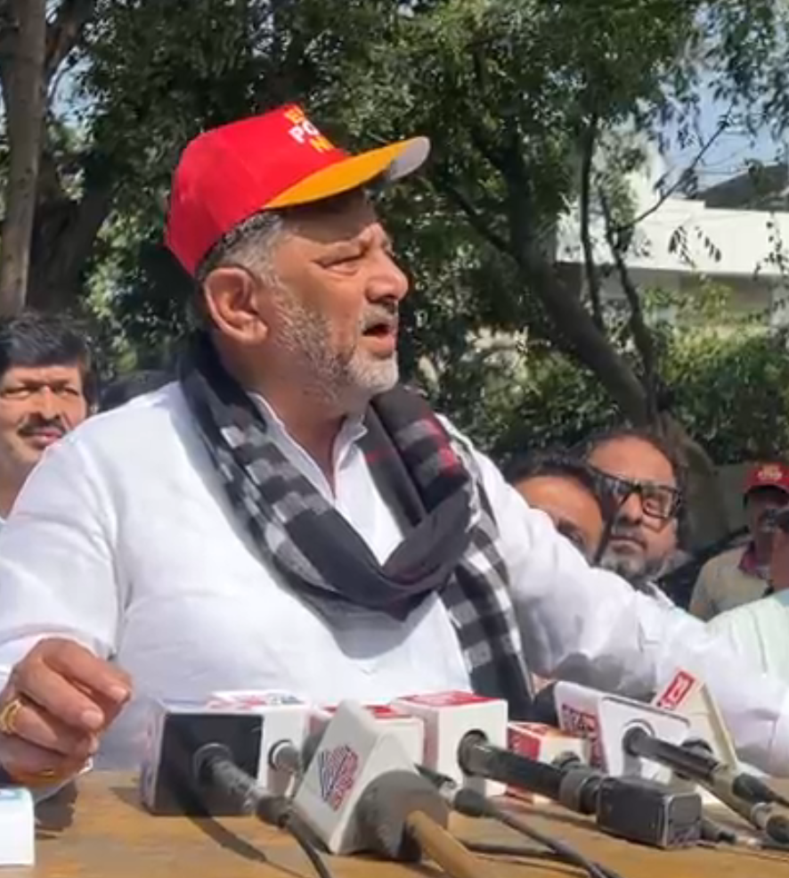 “Aren’t the CM and I Working Like Brothers?”, Media Creating Confusion: DK Shivakumar