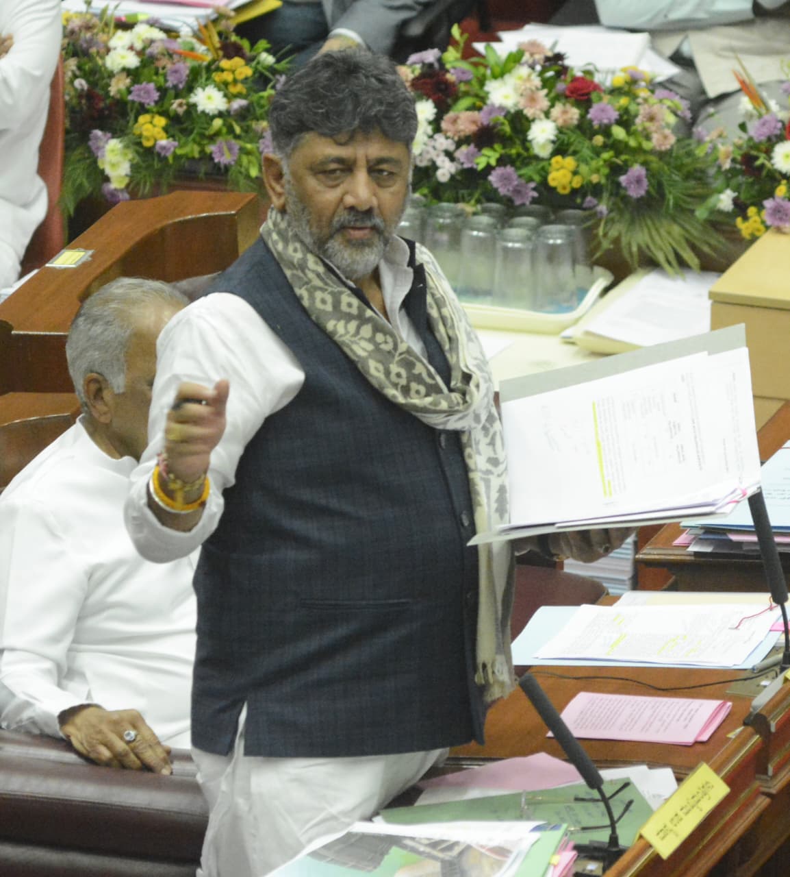 ‘No Jail Calls to Me’: D.K. Shivakumar Rejects Hotline Allegations in Council