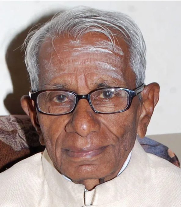Bidar: Veteran Congress Leader & Former Minister Dr Bhimanna Khandre Dies at 102