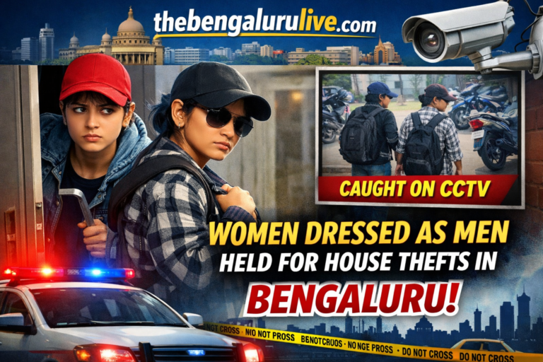 Disguised as Men, Two Young Women Busted for Daylight House Burglaries in Bengaluru