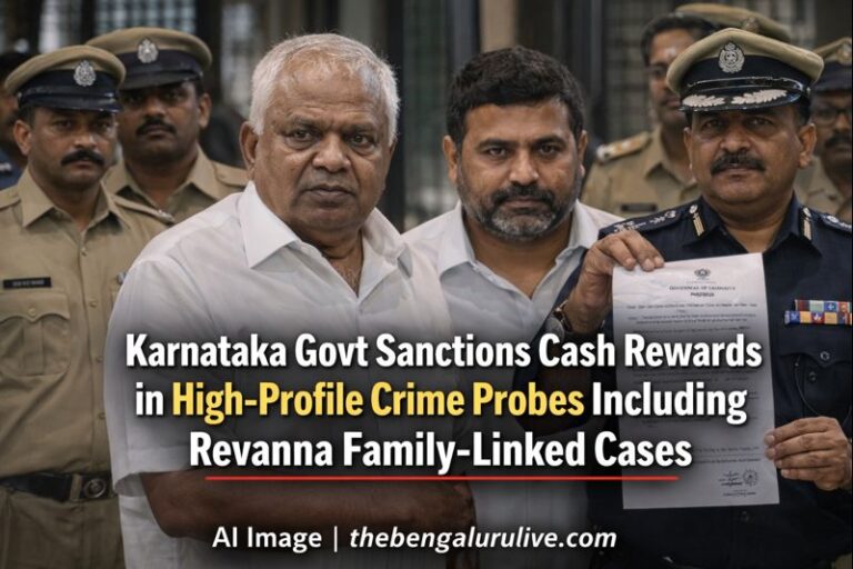 Karnataka Govt Sanctions Cash Rewards in High-Profile Crime Probes Including Revanna Family-Linked Cases