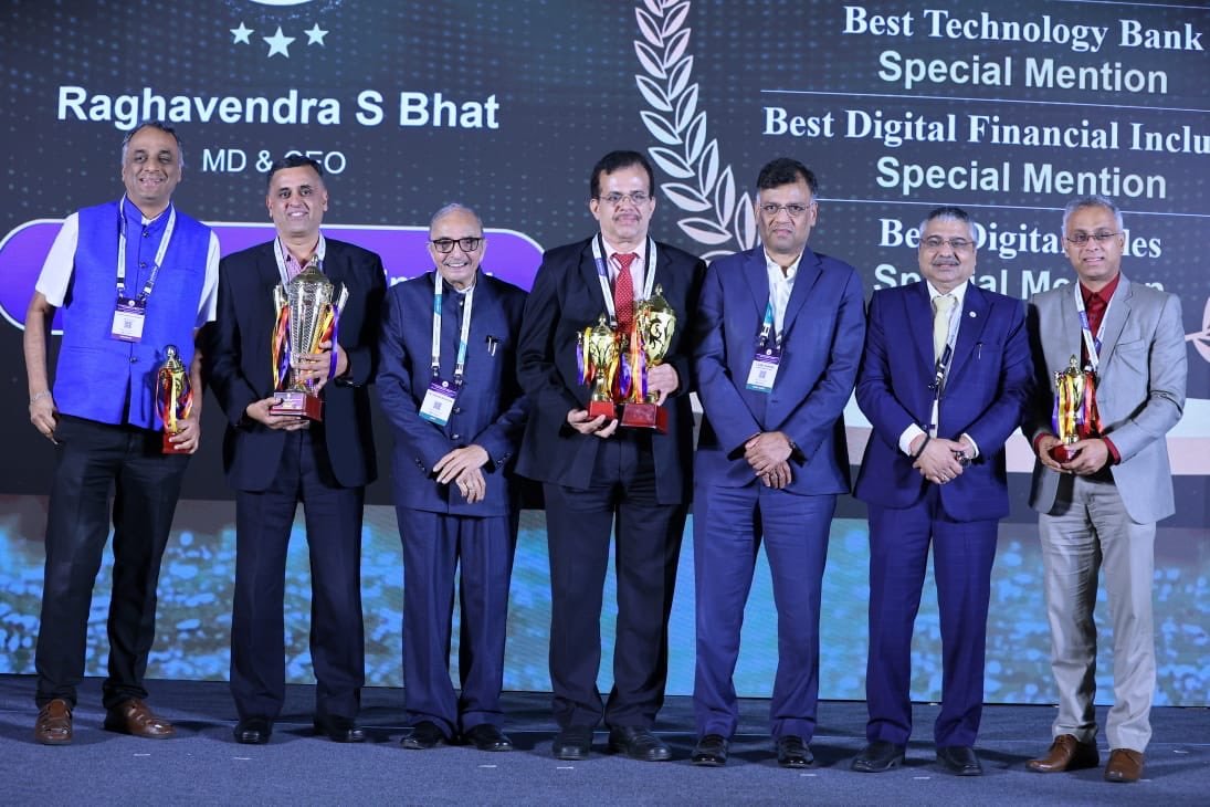 Karnataka Bank Clinches Multiple IBA Tech Awards for Fintech, Talent and Digital Banking Excellence