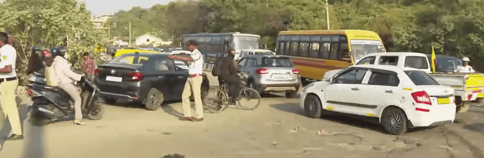 Tragic Morning in Bengaluru: Army Public School Aaya, Son Killed by College Bus While Heading to Class