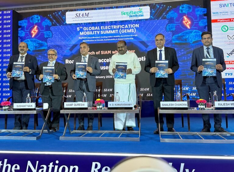 H.D. Kumaraswamy Highlights India’s Electric Mobility Roadmap at GEMS 2026, Anchored in Net Zero 2070 Vision