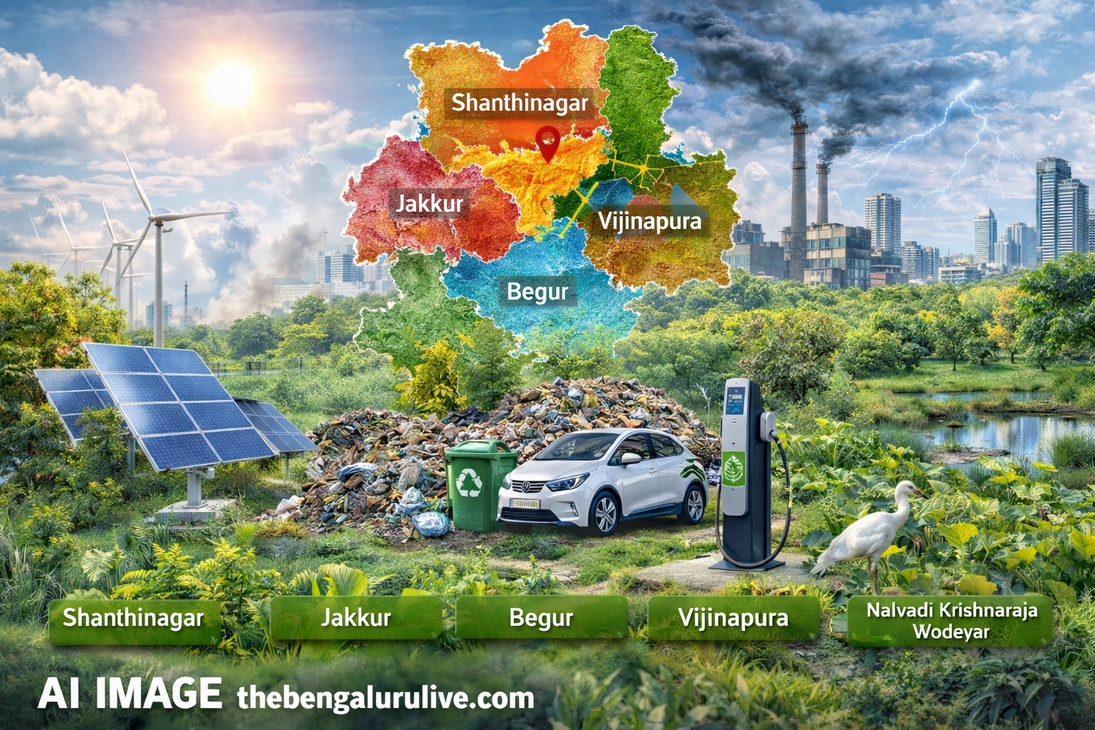 Shanthinagar, Jakkur, Begur, Vijinapura, Nalvadi Krishnaraja Wodeyar: Bengaluru Launches Ward-Level Climate Action Plans