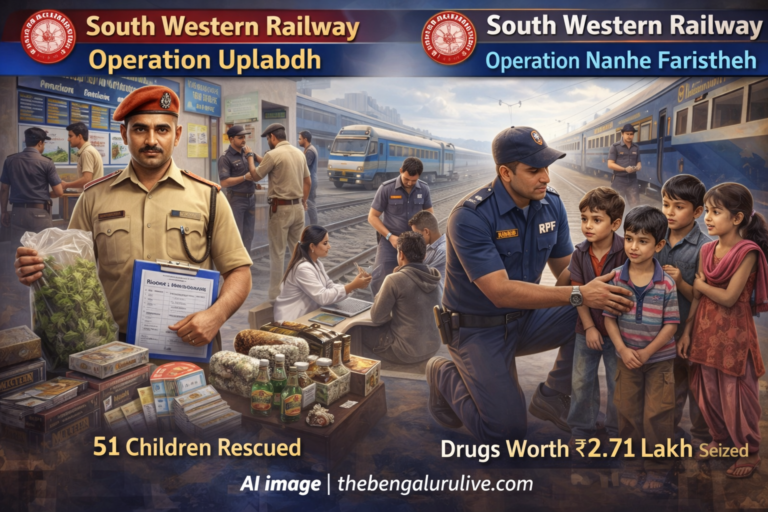 Operation Uplabdh & Nanhe Faristheh: RPF Rescues 51 Children, Seizes Drugs Worth ₹2.71 Lakh in February Operations