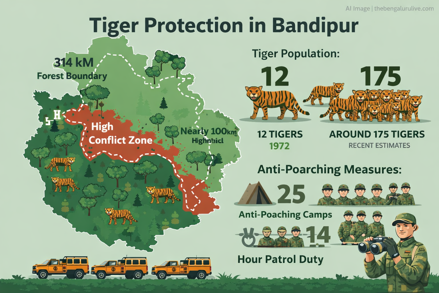 Karnataka Govt Defends Temporary Closure and Conditional Reopening of Bandipur–Nagarahole Safari
