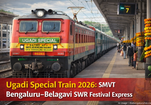 South Western Railway to Run SMVT Bengaluru–Belagavi Special Express for Ugadi Rush
