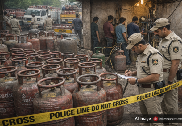 LPG Misuse Crackdown in Karnataka: 316 Domestic Cylinders Seized, Cases Filed Across Districts