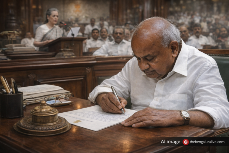 Former Prime Minister H.D. Deve Gowda Urges Sonia Gandhi to Address Disruptive Behavior in Parliament