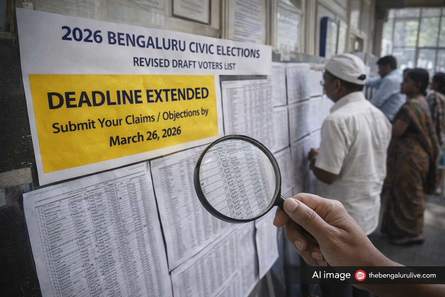 Important Update for Bengaluru Civic Elections 2026 Voters: Draft Electoral Roll Correction Window Extended