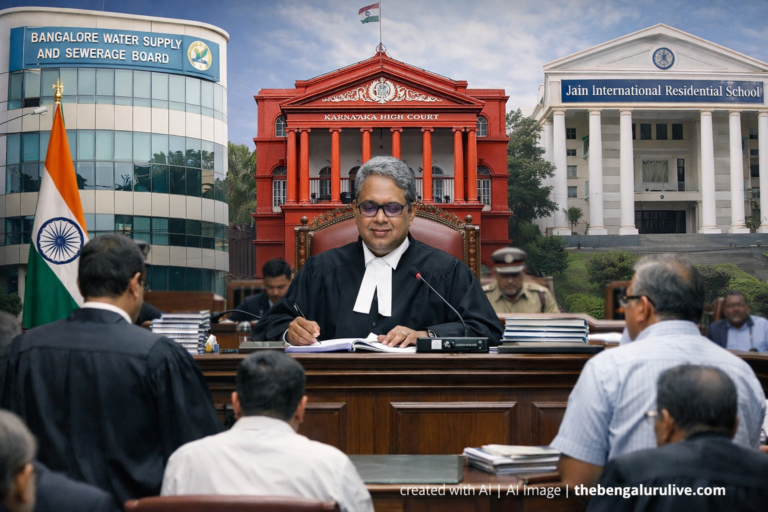 Karnataka High Court Upholds BWSSB’s Authority to Levy ₹12.96 Crore Pro-Rata Charges on Jain International Residential School