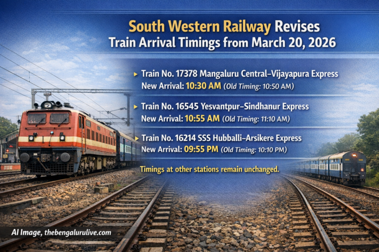 Travel Alert! 3 Trains to Reach Earlier as South Western Railway Revises Timings from March 20