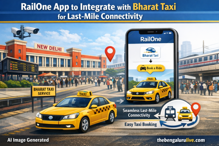 RailOne App to Integrate with Bharat Taxi for Enhanced Last-Mile Connectivity at New Delhi Railway Station