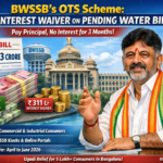 Ugadi Gift for Bengaluru! Govt Waives Interest on Water Bill Dues