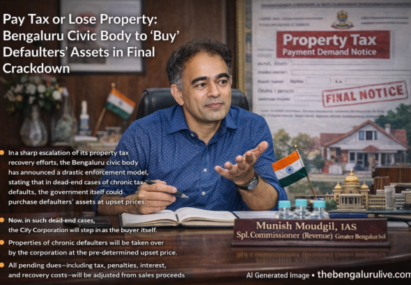 Pay Tax or Lose Property: Bengaluru Civic Body to ‘Buy’ Defaulters’ Assets in Final Crackdown