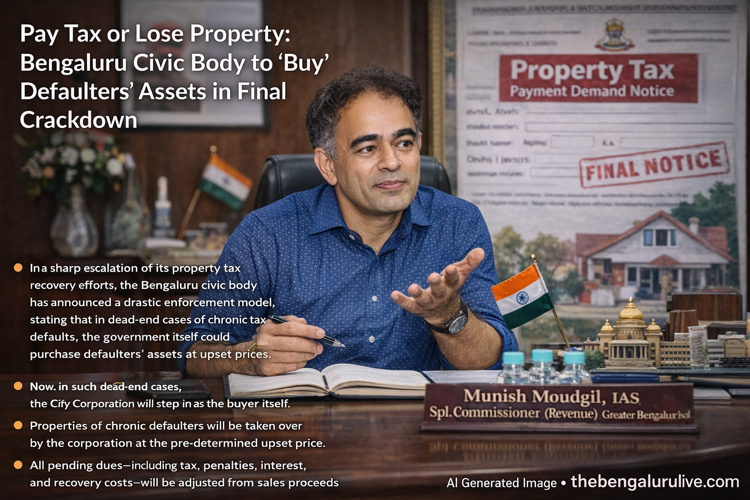 Pay Tax or Lose Property: Bengaluru Civic Body to ‘Buy’ Defaulters’ Assets in Final Crackdown