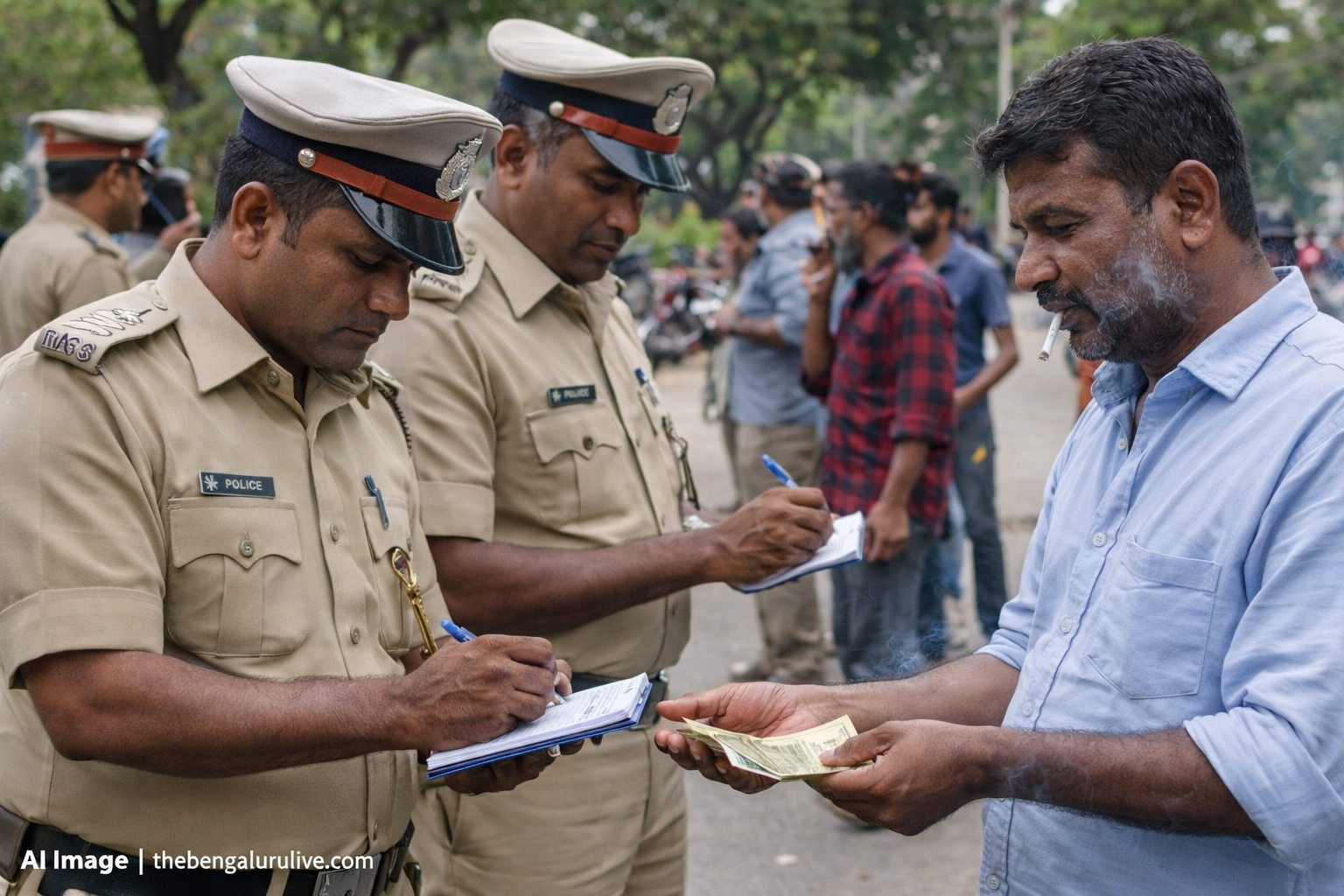 295 Fined as Bengaluru Police Intensify Crackdown on Public Smoking