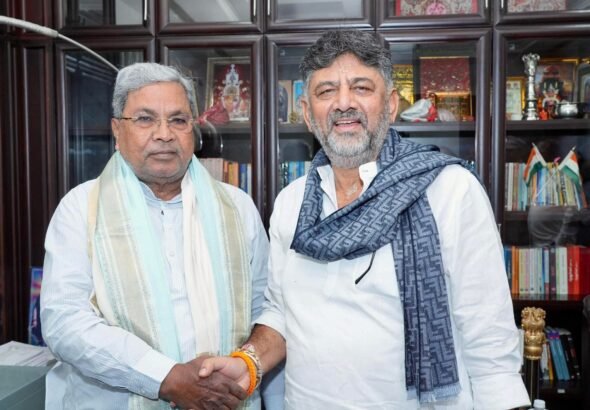 Siddaramaiah Backs D.K. Shivakumar’s Leadership, Hints at Congress 2028 Strategy