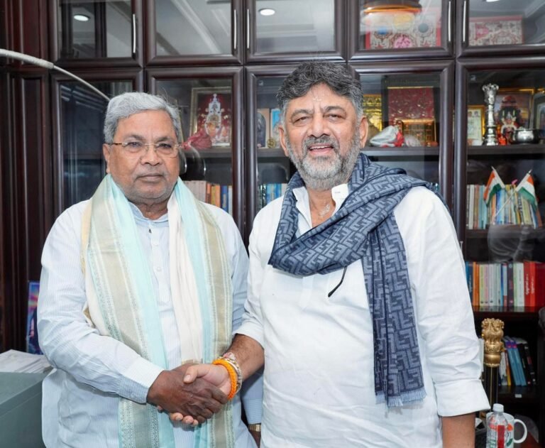 Siddaramaiah Backs D.K. Shivakumar’s Leadership, Hints at Congress 2028 Strategy