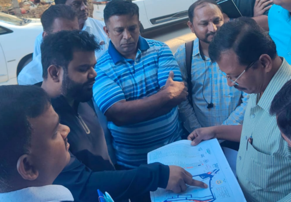 Bengaluru North City Corporation Commissioner Inspects Banaswadi Lake; Proposal to Transfer Custody from Revenue Department