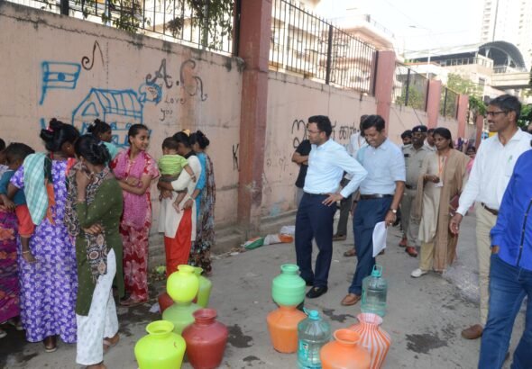 Bengaluru Water Board Prepares for Summer Water Supply in Slum Areas