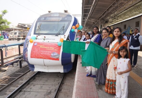 All-Women Crew Drives Vande Bharat from Bengaluru to Mysuru on Women’s Day