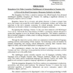 “Speak Any Language, Get Help Instantly”: Bengaluru Police Launch Multilingual AI in Namma 112