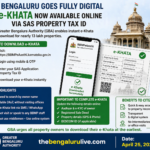 Bengaluru Goes Fully Digital: e-Khata Now Available Online via SAS ID, Citizens Told to Avoid Middlemen