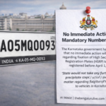 HSRP plate and government notice update