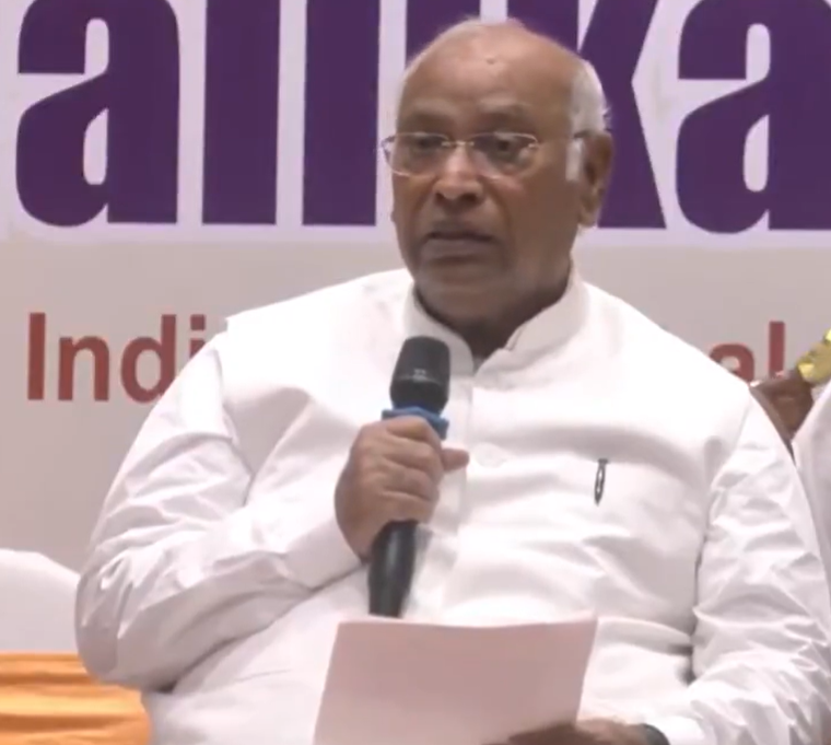 Kharge Calls PM Modi “Terrorist” at Chennai Press Meet, Triggers Major Political Row
