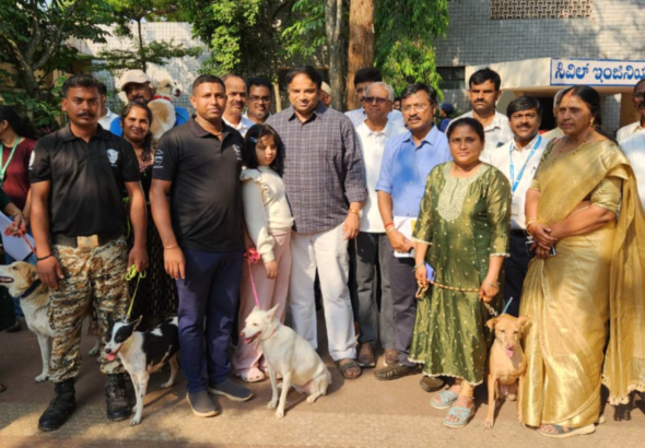Bengaluru West Civic Body Hosts Indigenous Dog Adoption Drive to Promote Human–Animal Coexistence