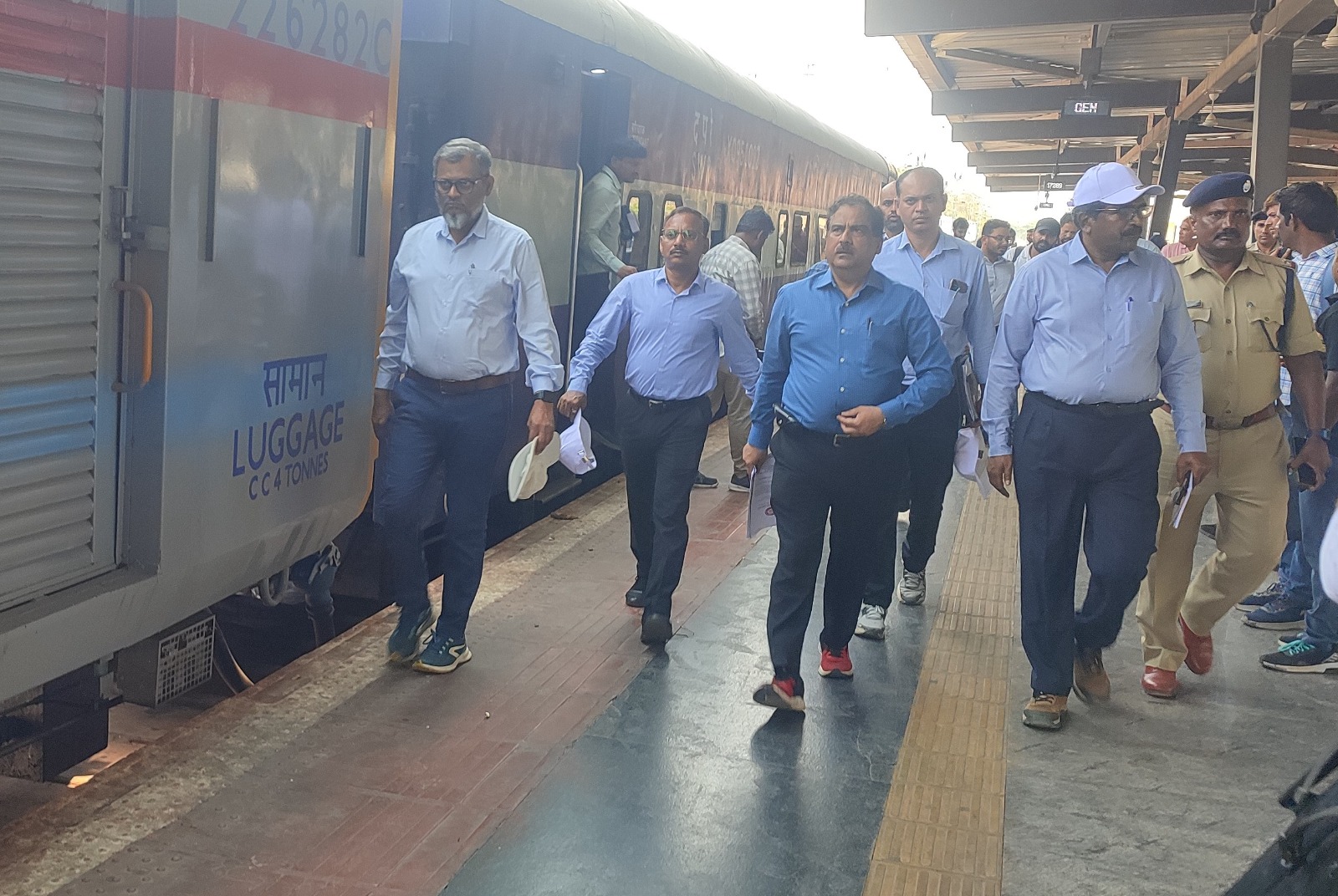 CRS Conducts Inspection and Speed Trial on New Railway Lines Between Baiyyappanahalli and Bengaluru Cantonment